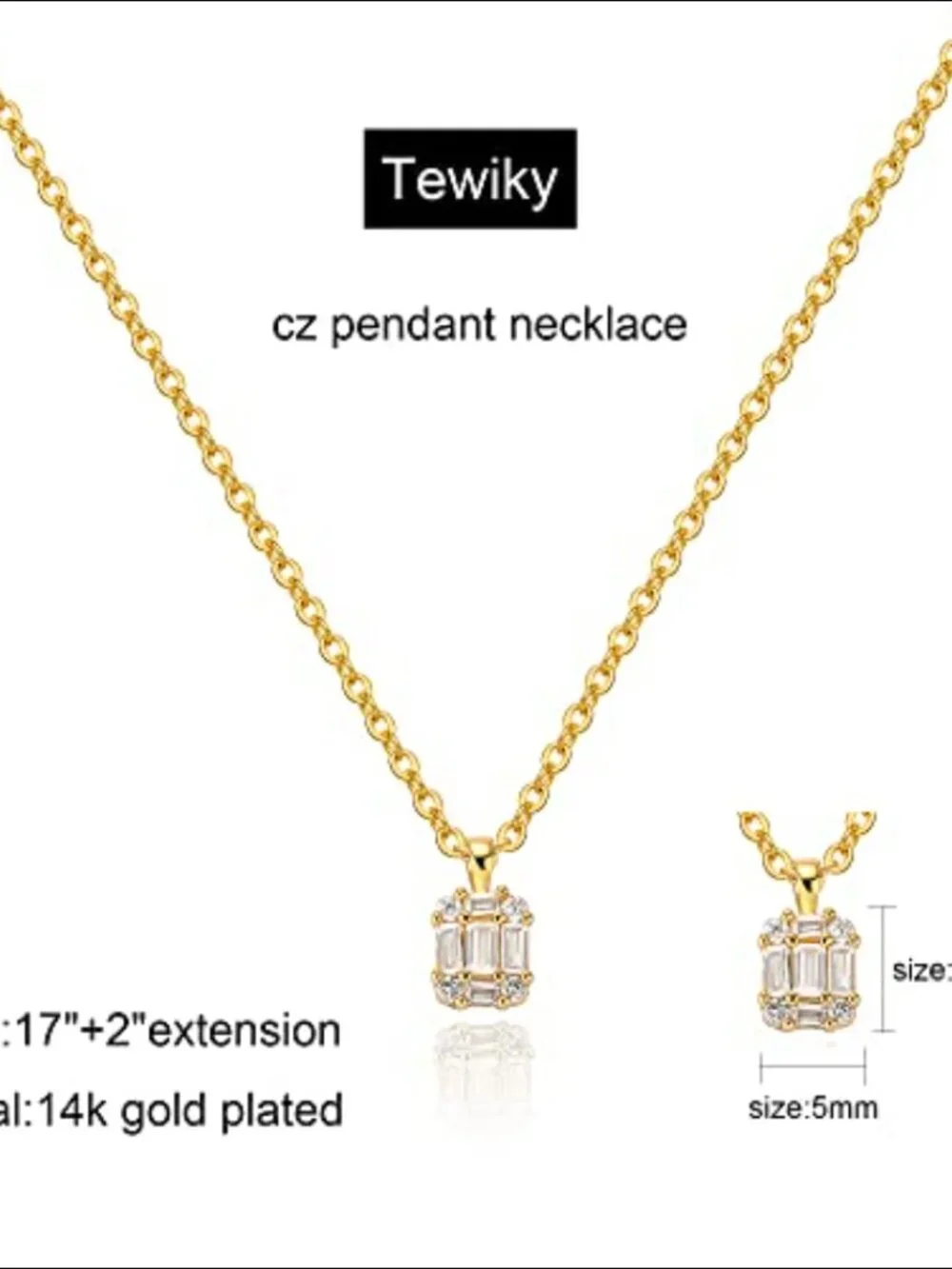 N/A dainty pendant
